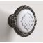 Möbelknopf Martisse mit Porzellan-Inlay schwarz/silber P48.00.S2.1CG_2