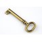 Schlüssel Art Déco 69 mm Valencia golden P1100278