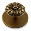 Unterlagsplatte ⌀ 42mm rund für Griffe und Knöpfe Vintage Gold 2490-42ZN79-7
