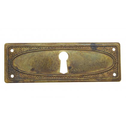 Schlüsselblatt Regency Oval Messing Antik 30700.09700.03-1